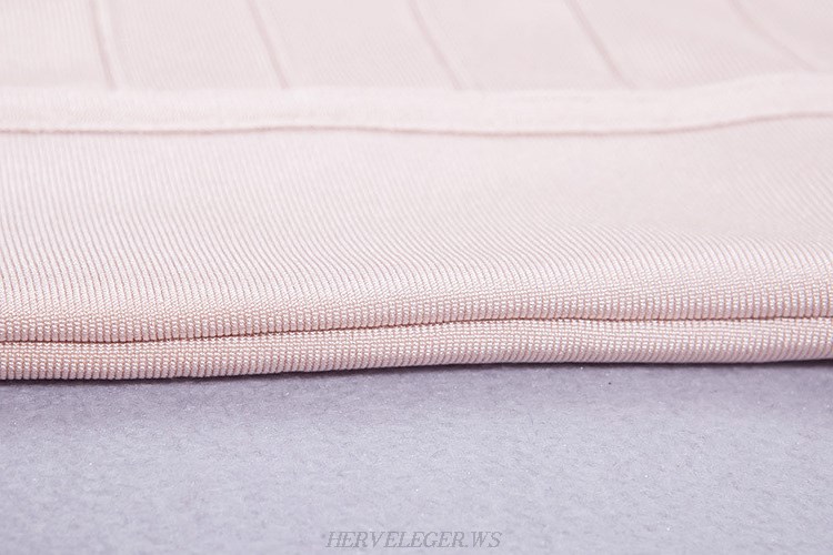 Herve Leger Pink Pencil Skirt