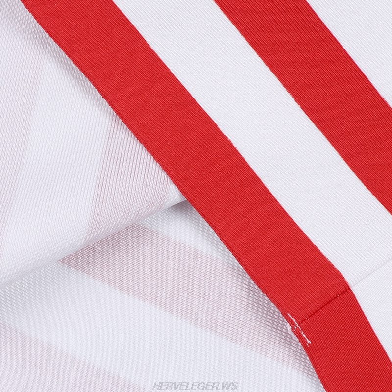 Herve Leger USA Flag Strapless Bandeau Dress