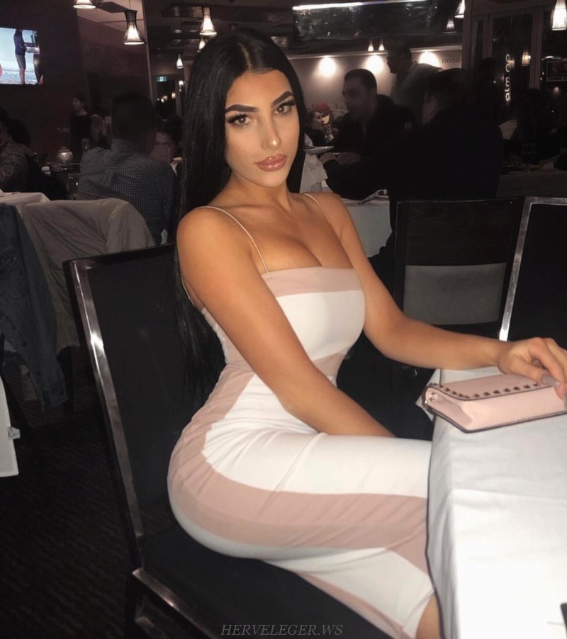 Herve  Leger Kim Kardashian White Nude Colorblock Stars Bandage Dress