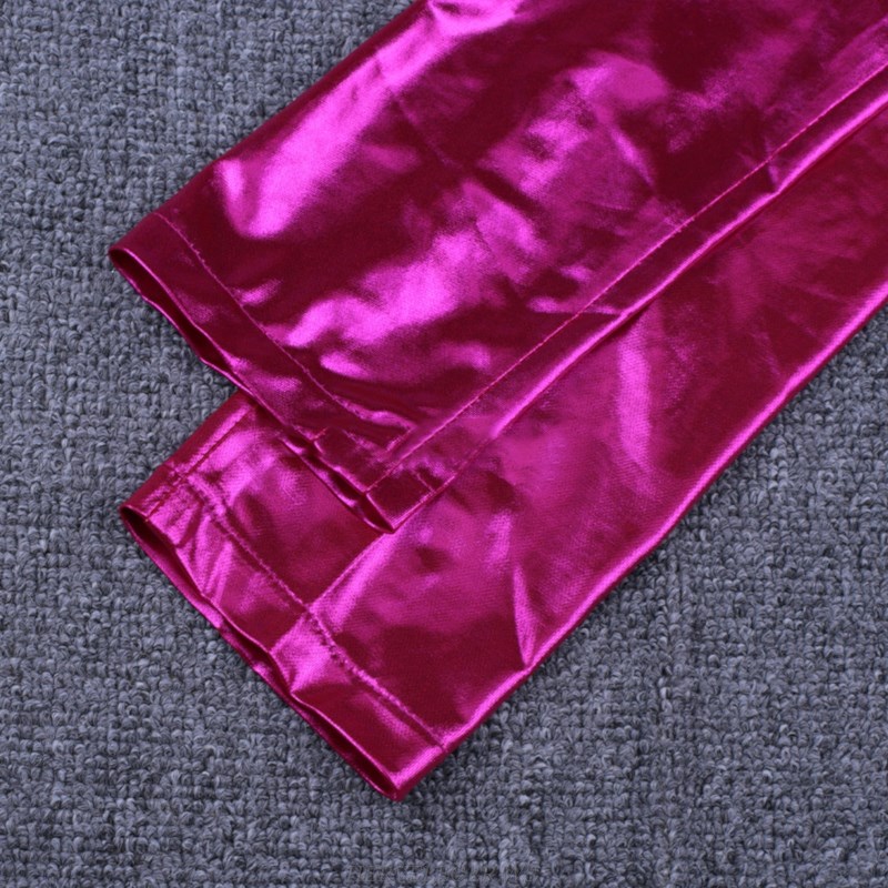 Herve Leger Strapless Fuchsia Long Sleeve Ruched Foil Dress