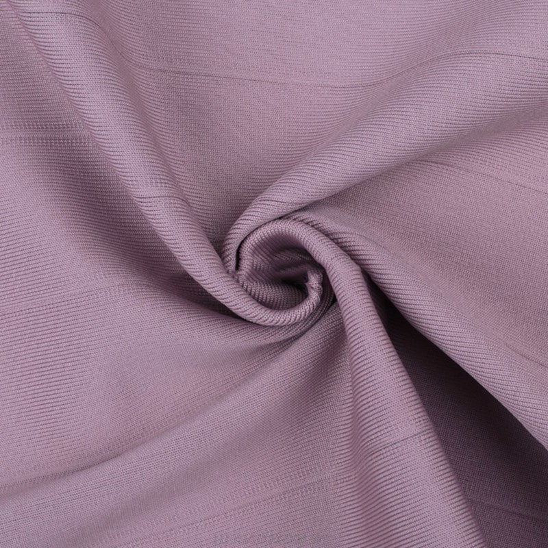 Herve Leger Lilac Bardot A Line Dress