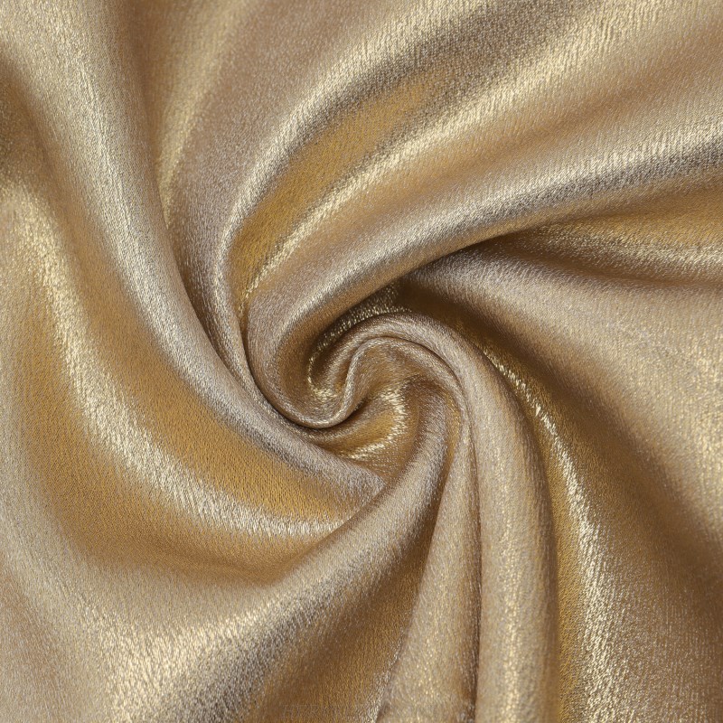 Herve Leger Gold Puff Sleeve Bardot Dress