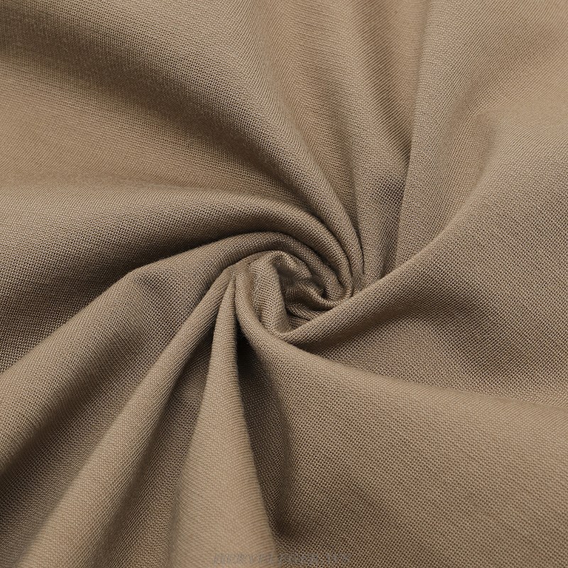 Herve Leger Tan Strapless Dress