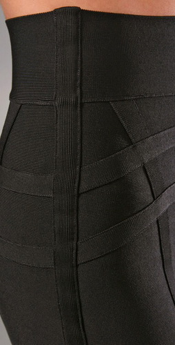 Herve Leger Signature Essentials Bandage Skirt